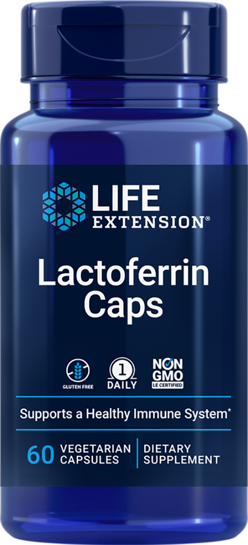 

Лактоферрин Life Extension, капсулы, 60 шт
