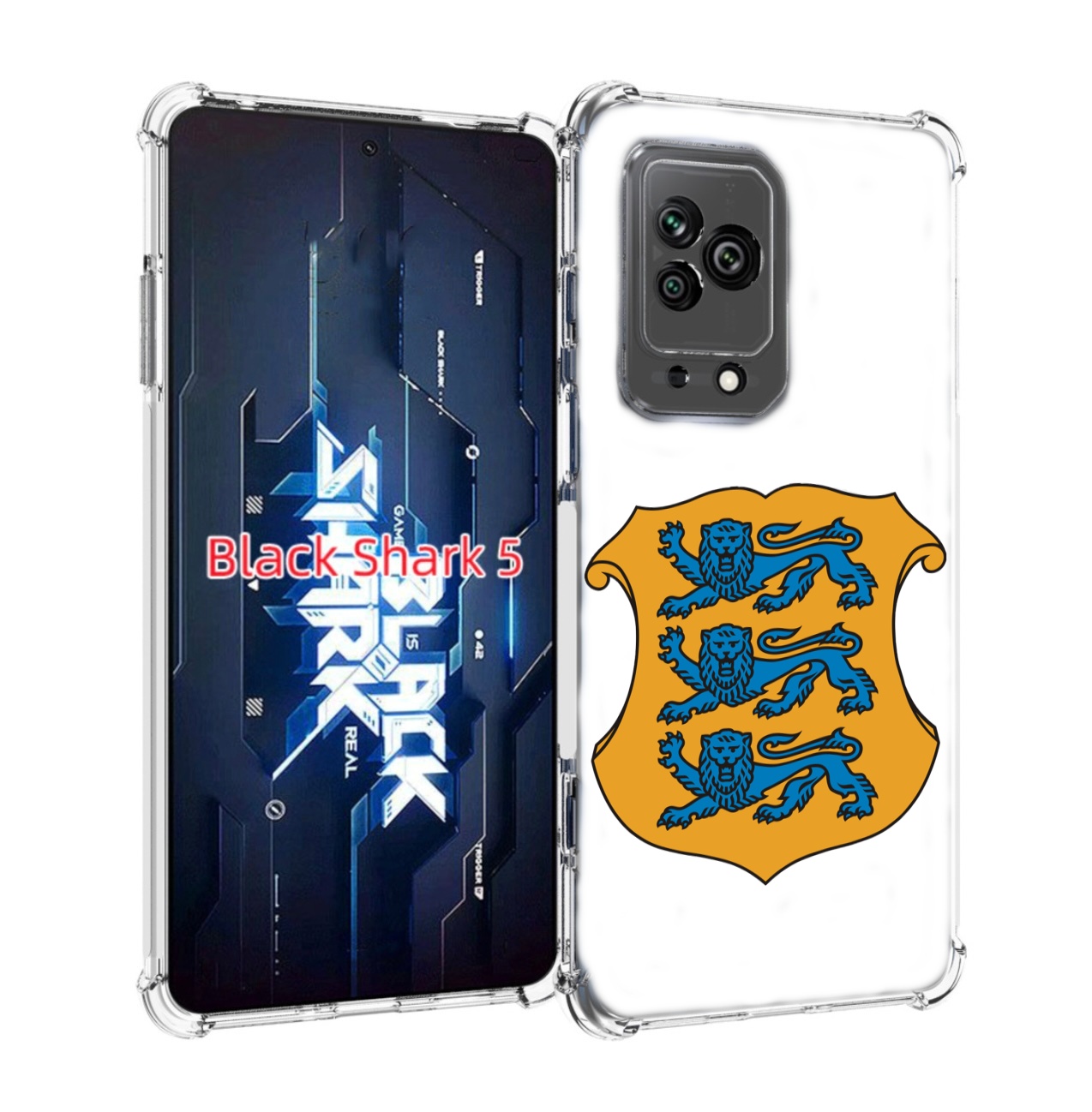 

Чехол MyPads герб-эстонии для Xiaomi Black Shark 5, Прозрачный, Tocco