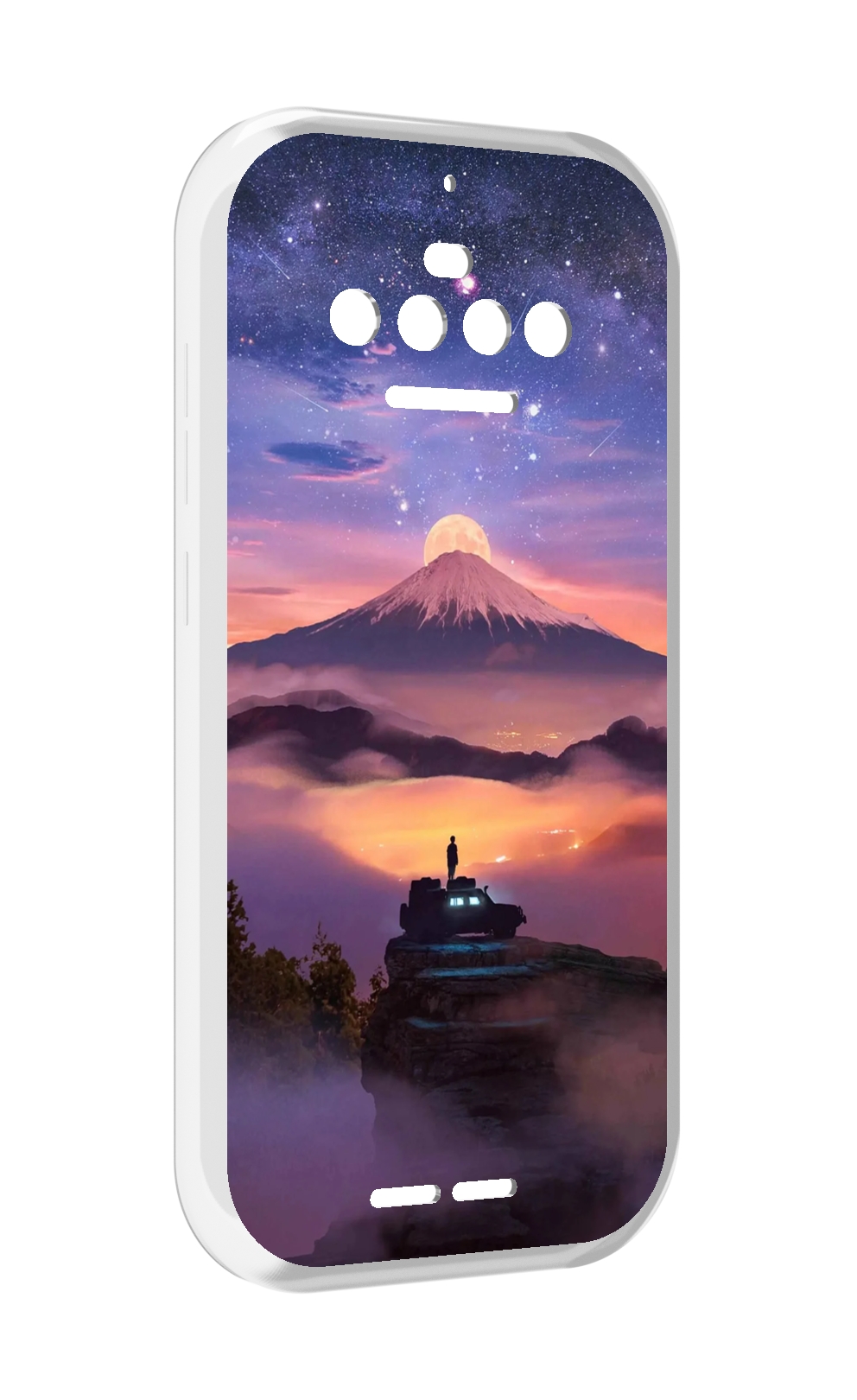 

Чехол MyPads ночь-в-горах для Oukitel F150 R2022, Прозрачный, Tocco