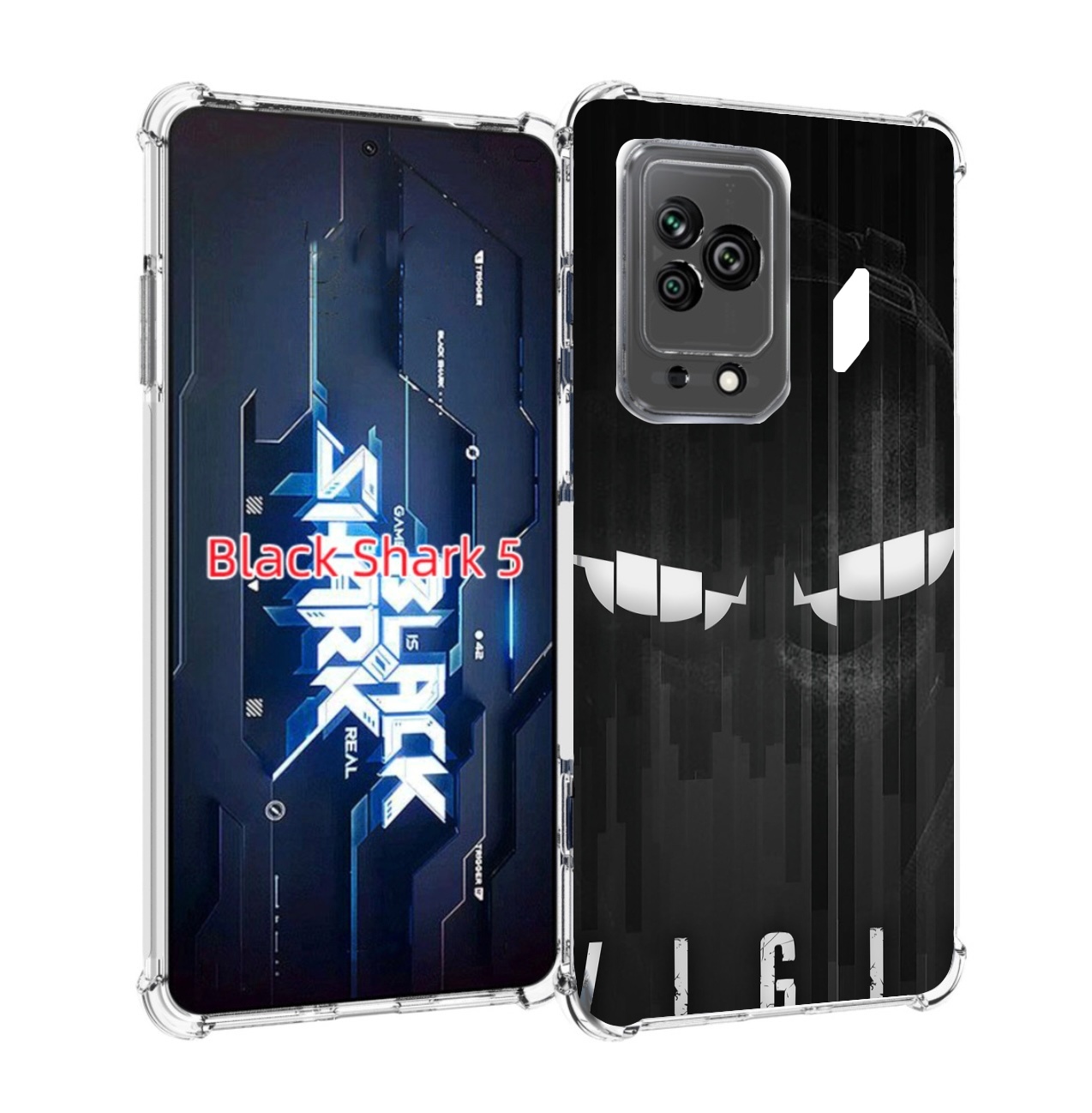 

Чехол MyPads глаза-в-ночи для Xiaomi Black Shark 5, Прозрачный, Tocco