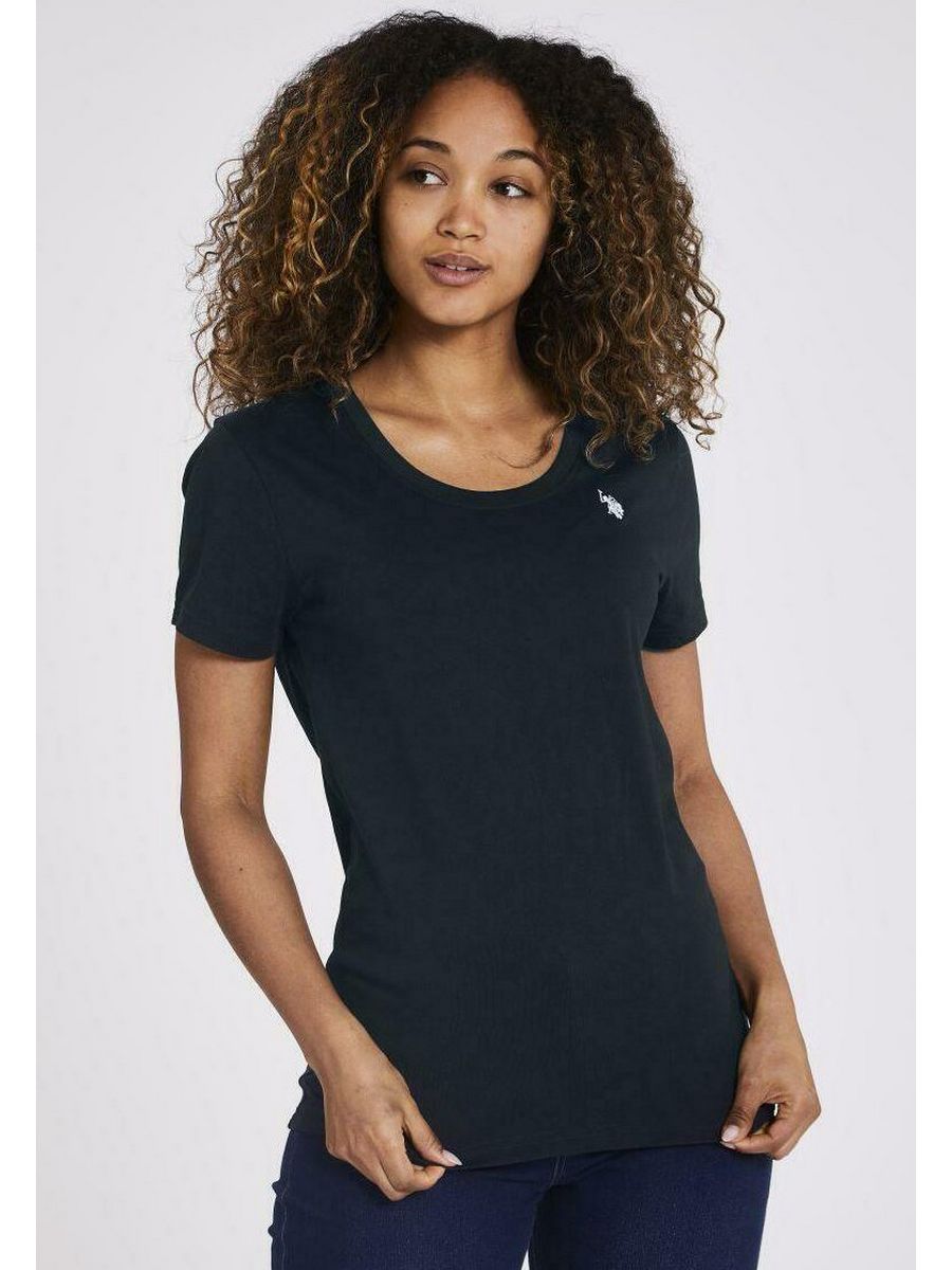 

Футболка женская U.S. POLO Assn. US221D00F синяя XS, Синий, US221D00F