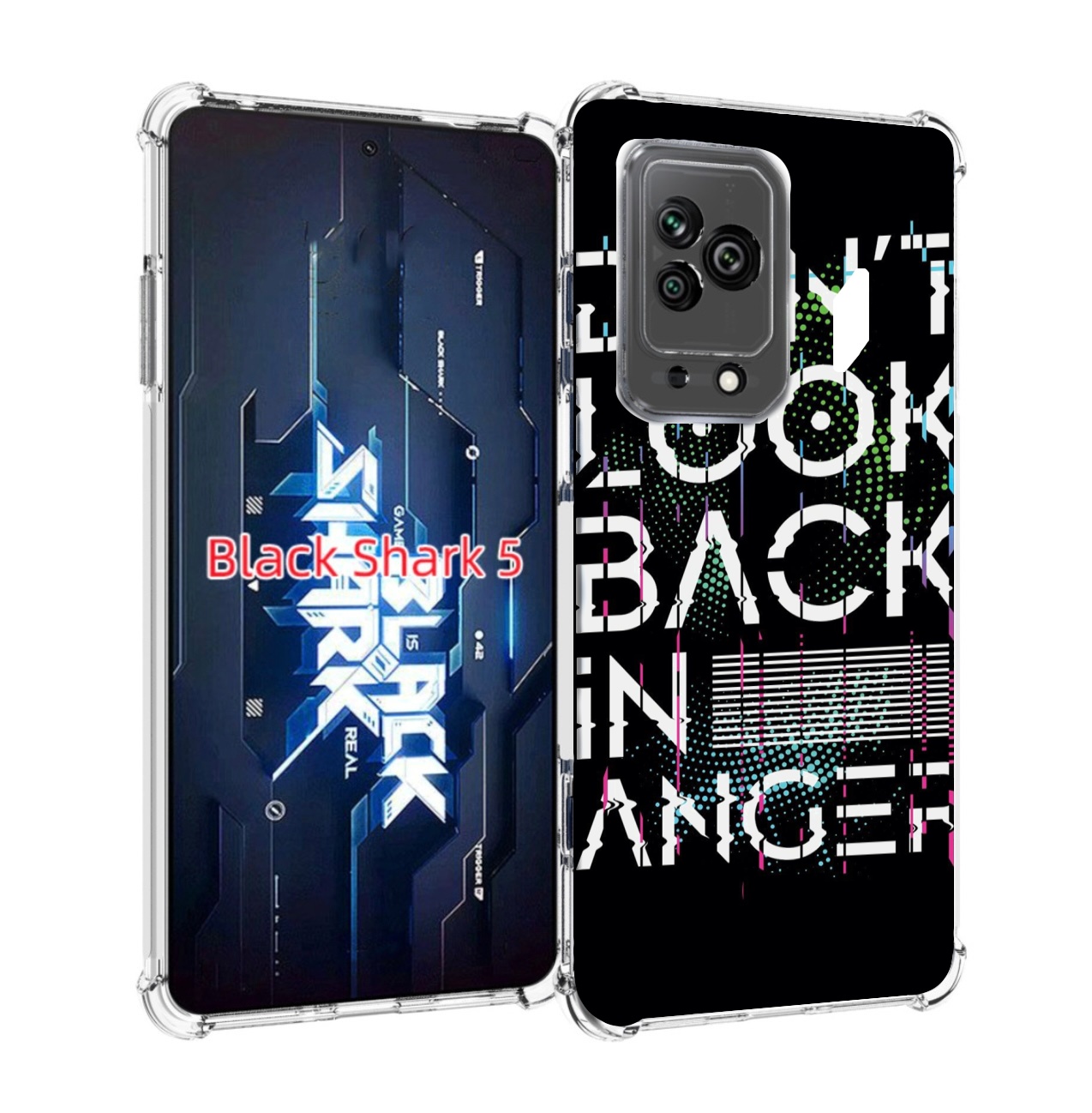 

Чехол MyPads графический-текст для Xiaomi Black Shark 5, Прозрачный, Tocco