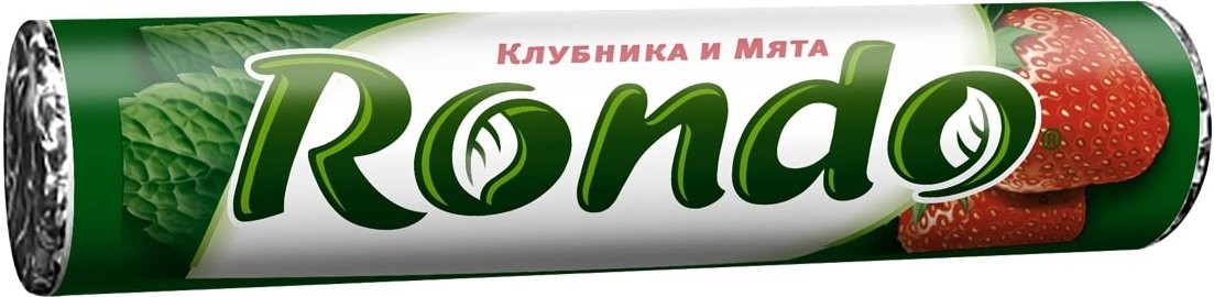 фото Конфеты-драже rondo клубника мята 30 г