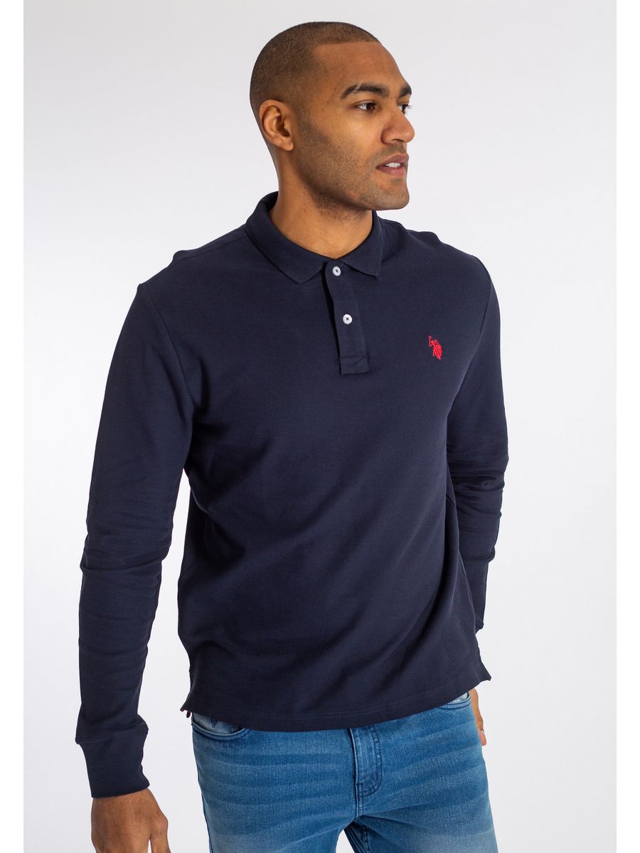 

Лонгслив мужской U.S. POLO Assn. US222P01Q синий M, US222P01Q