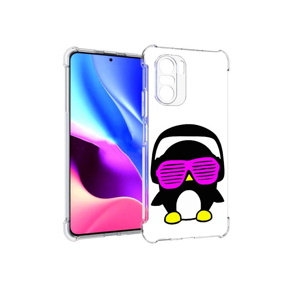

Чехол MyPads Tocco для Xiaomi Redmi K40 пингвин (PT158239.260.541), Прозрачный, Tocco