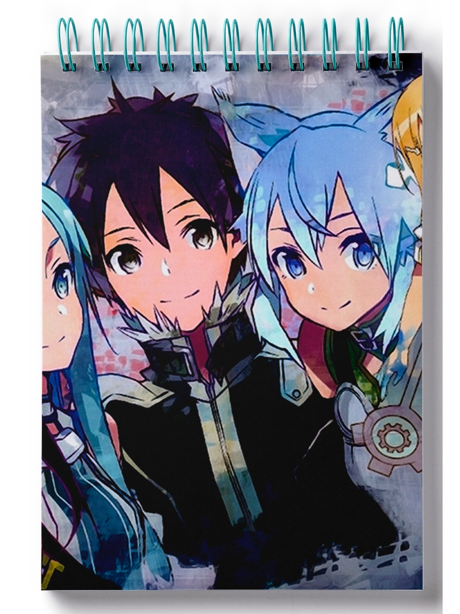 

Блокнот DRABS Аниме Sword Art online 1