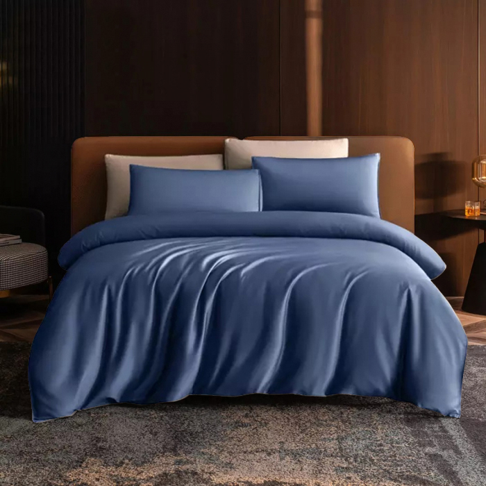 Постельное белье из хлопка Deep Sleep Luxury Sateen Kits Blue