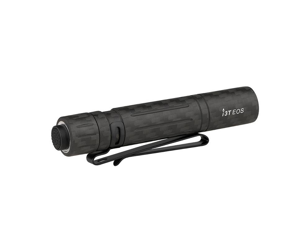 Фонарь Olight i3T EOS Carbon Fiber, 1 x AAA, 60 метров, 180 люмен