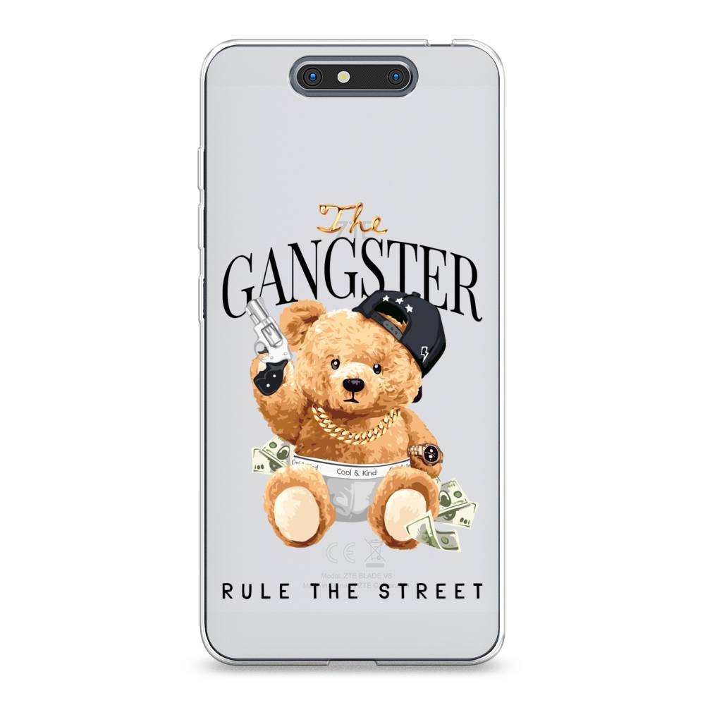 

Чехол на ZTE Blade V8 "The Gangster", Бежевый;серый;черный, 131250-6