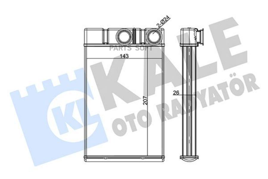 

KALE Радиатор отопителя CHEVROLET CRUZE/ MALIBU/ ORLANDO/ VOLT EV- OPEL AMPERA/ INSIGNIA A