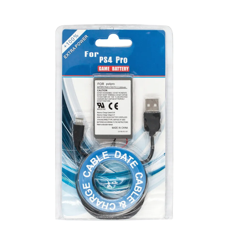 

Аккумулятор для геймпада NoBrand Battery pack для Playstation 4, Battery pack