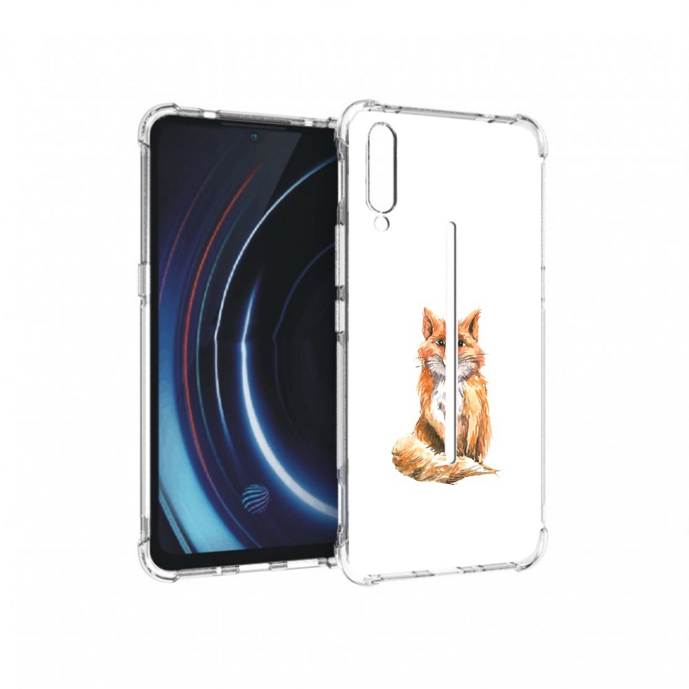 

Чехол MyPads Tocco для Vivo iQOO детская лиса (PT226955.389.320), Прозрачный, Tocco