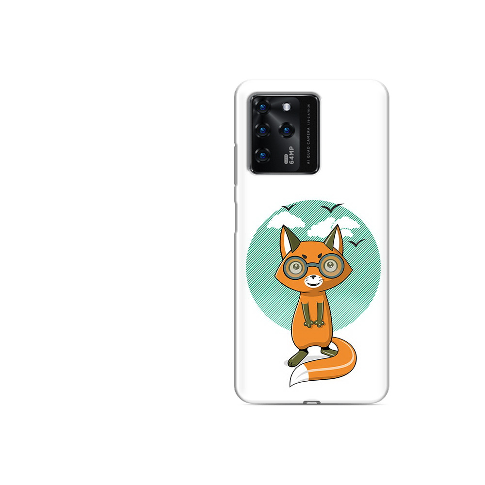 

Чехол MyPads Tocco для ZTE V30 задумчивая лиса (PT226947.476.348), Прозрачный, Tocco