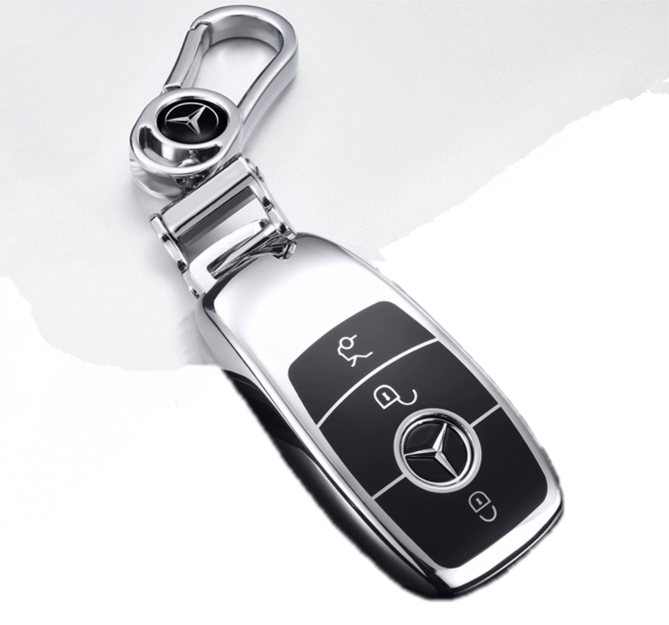

чехол- брелок MyPads M-160135 для ключа Mercedes-Benz E С S Класс CLA GLA GLB GLS GLC GLE, MyPads M-160135