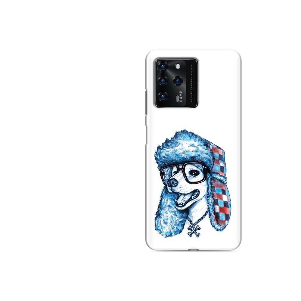 

Чехол MyPads Tocco для ZTE V30 зимний пес (PT226947.476.362), Прозрачный, Tocco