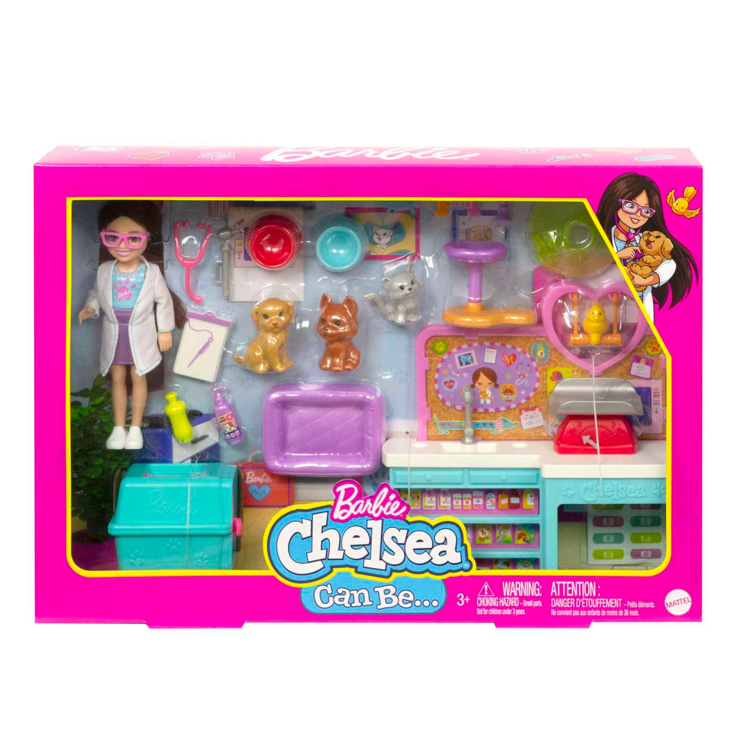 

Набор игровой Barbie Chelsea Can Be Pet Vet HGT12