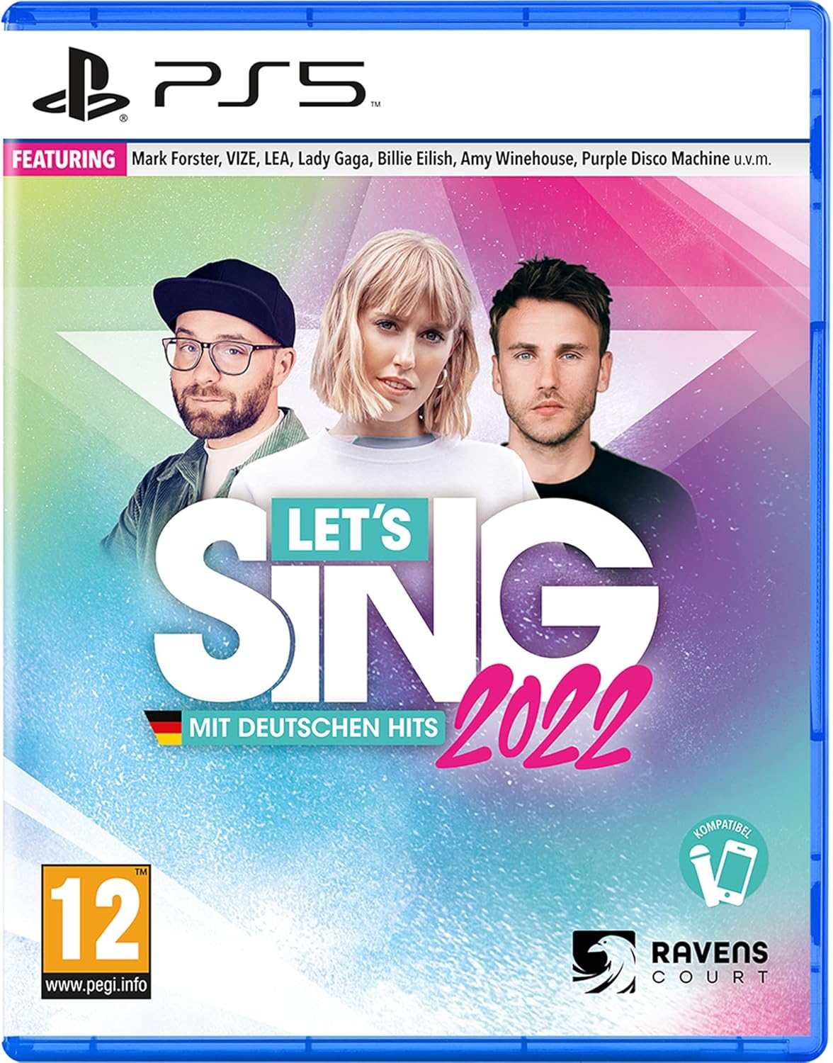 Игра Let's Sing 2022 Mit Deutschen Hits (PlayStation 5, полностью на английском языке)