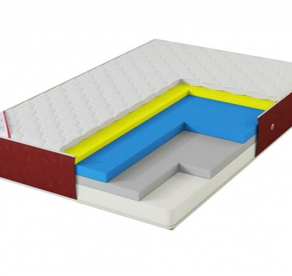 

Матрас Virtuoz Color Premium Color Anatomical 120х200, Бежевый;белый;серый;серебристый, Color Anatomical