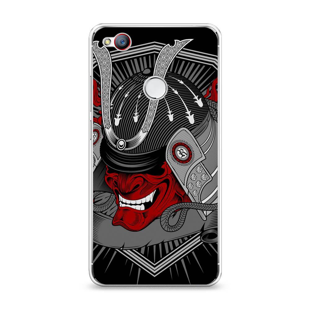 

Чехол на ZTE Nubia Z11 Mini "Красная маска самурая", Белый;красный;черный, 131550-4