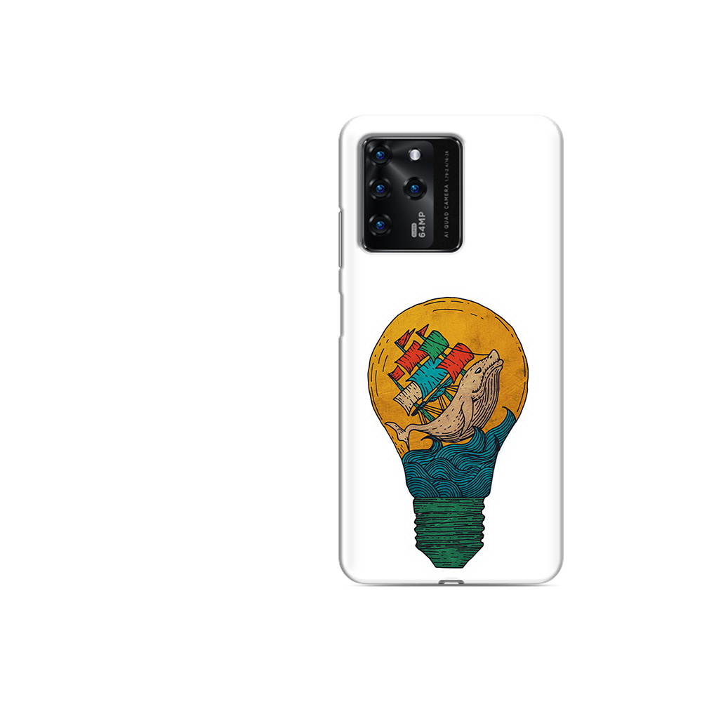 Чехол MyPads Tocco для ZTE V30 кит в лампочке с парусами (PT226947.476.387)