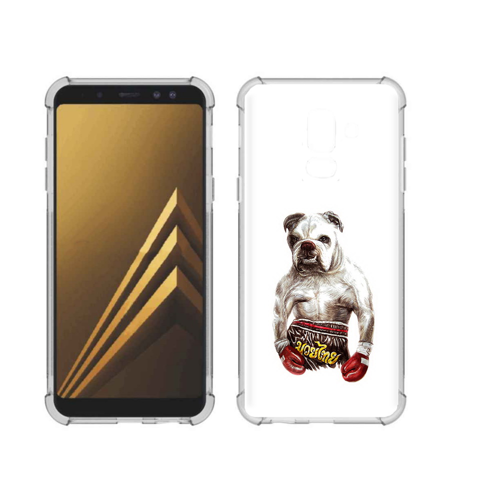

Чехол MyPads Tocco для Samsung Galaxy A6+ (2018) боксер (PT111520.594.243), Прозрачный, Tocco