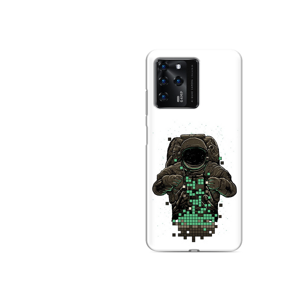 

Чехол MyPads Tocco для ZTE V30 космонавт с пикселями (PT226947.476.394), Прозрачный, Tocco