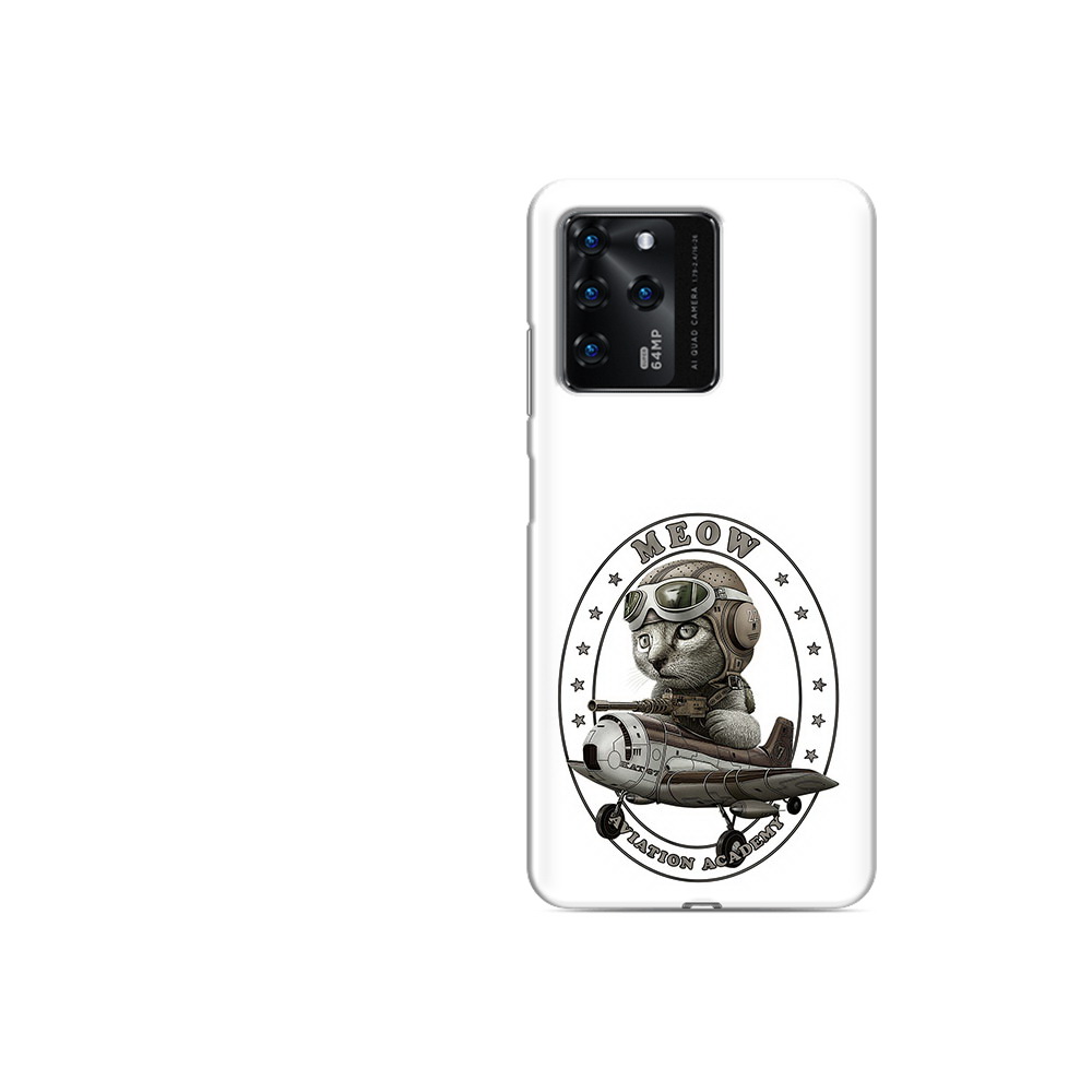 Чехол MyPads Tocco для ZTE V30 кот в самолете (PT226947.476.395)