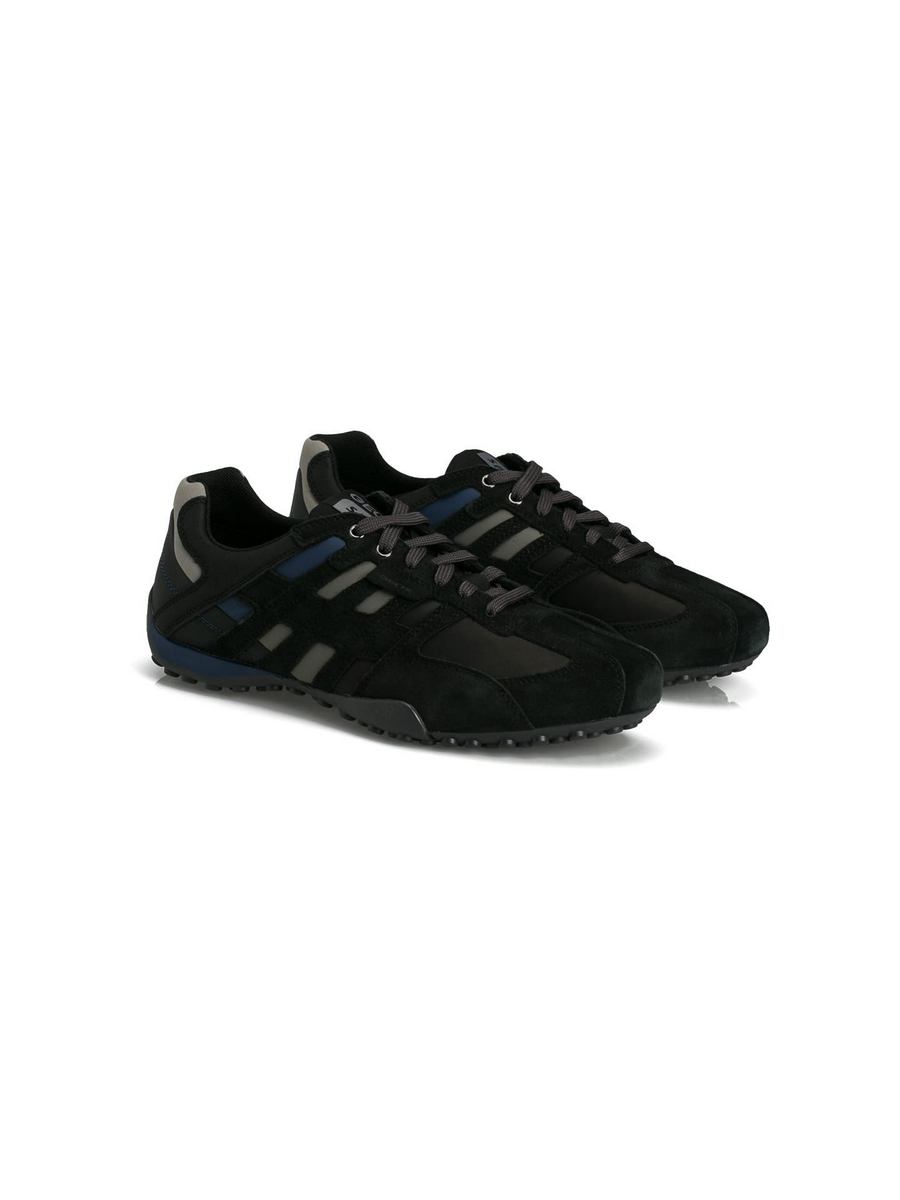 

Кроссовки мужские GEOX 001251075 черные 42 EU, Черный, 001251075