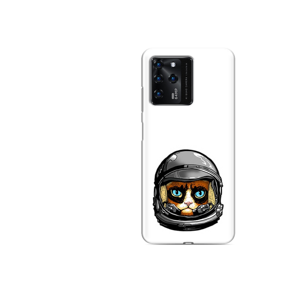 

Чехол MyPads Tocco для ZTE V30 кот космонавт (PT226947.476.400), Прозрачный, Tocco