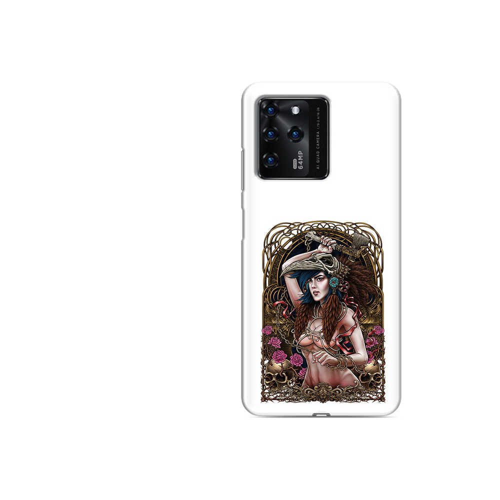 

Чехол MyPads Tocco для ZTE V30 красивая девушка рисунок (PT226947.476.407), Прозрачный, Tocco