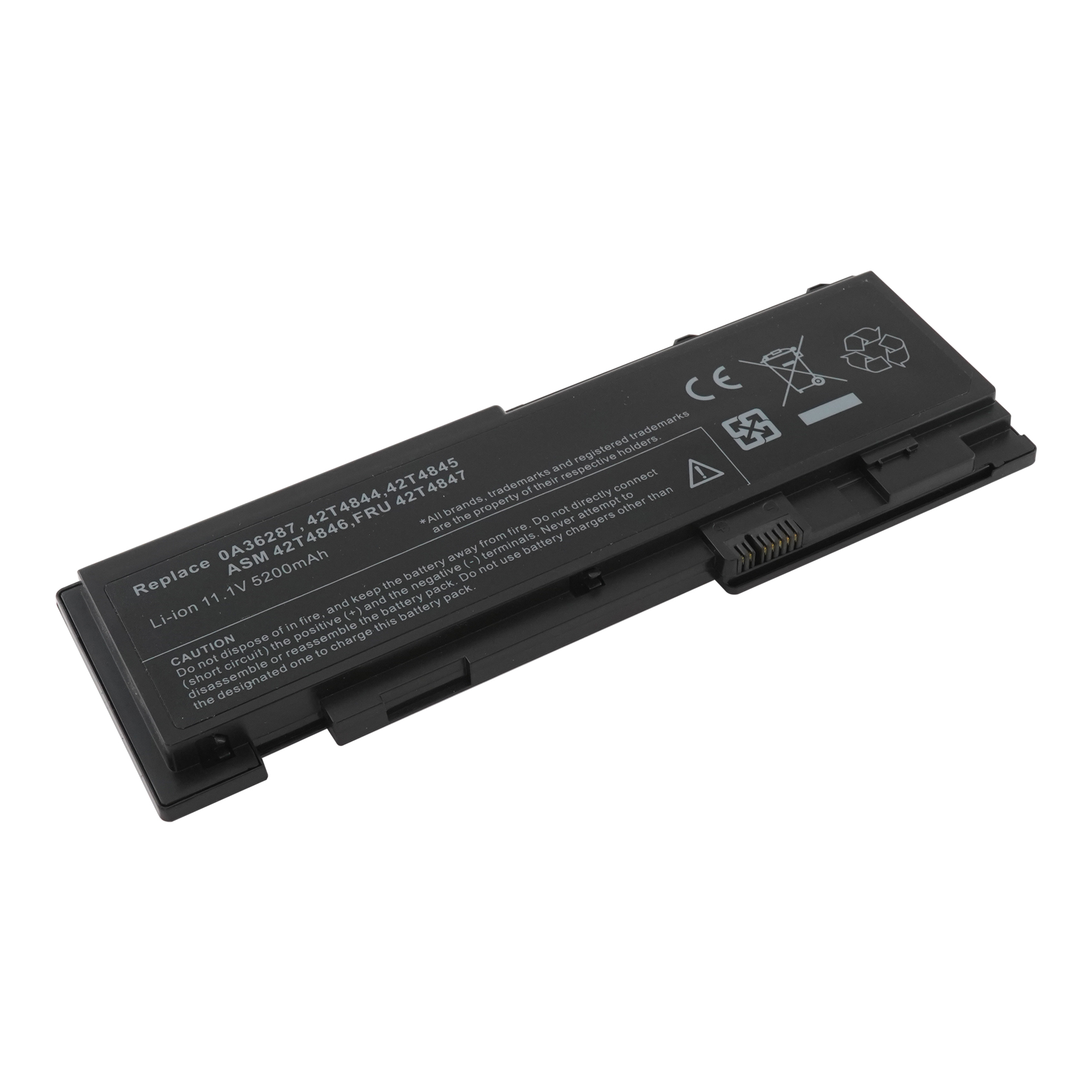 фото Аккумулятор 42t4844 для lenovo thinkpad t420s и др. 5200mah azerty