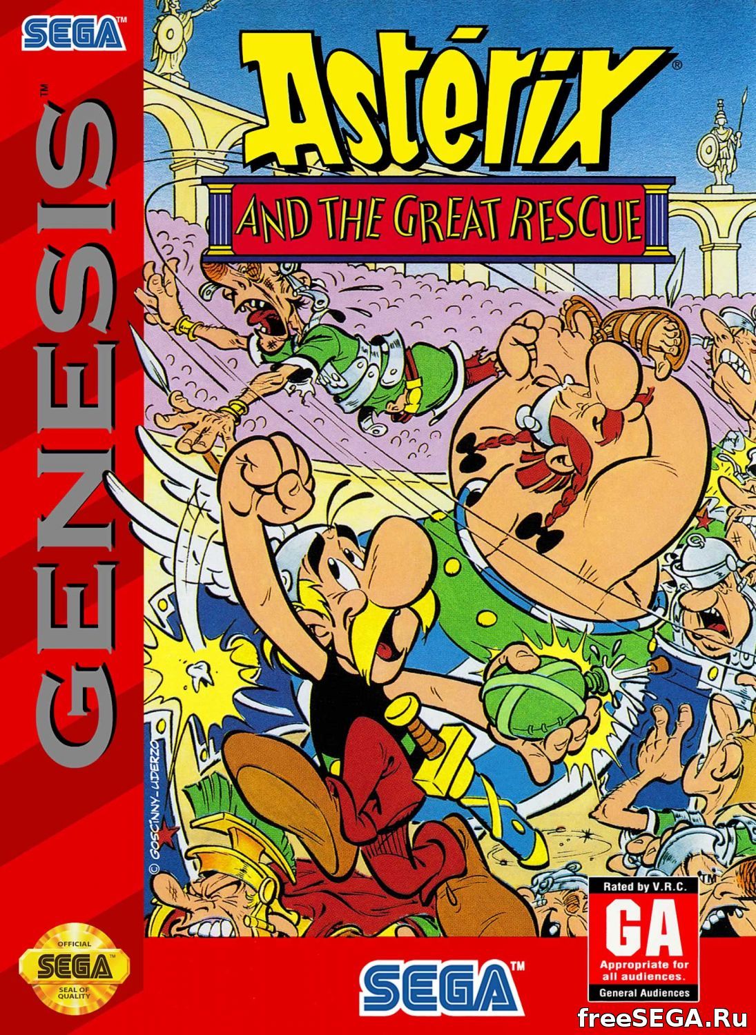 фото Астерикс и великое спасение (asterix and the great rescue) (16 bit) sega