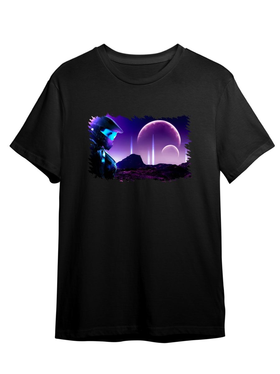 

Футболка унисекс Каждому Своё Halo/Хало/Сериал GMHAL10 черная 3XL, Черный, "Halo/Хало/Сериал" GMHAL10