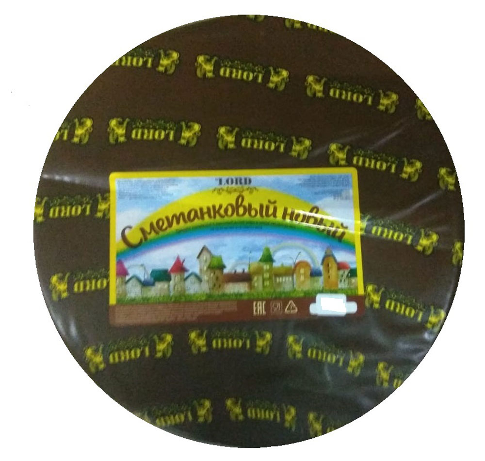 

Продукт сычужный Лорд Сметанковый сзмж +- 6,5 кг