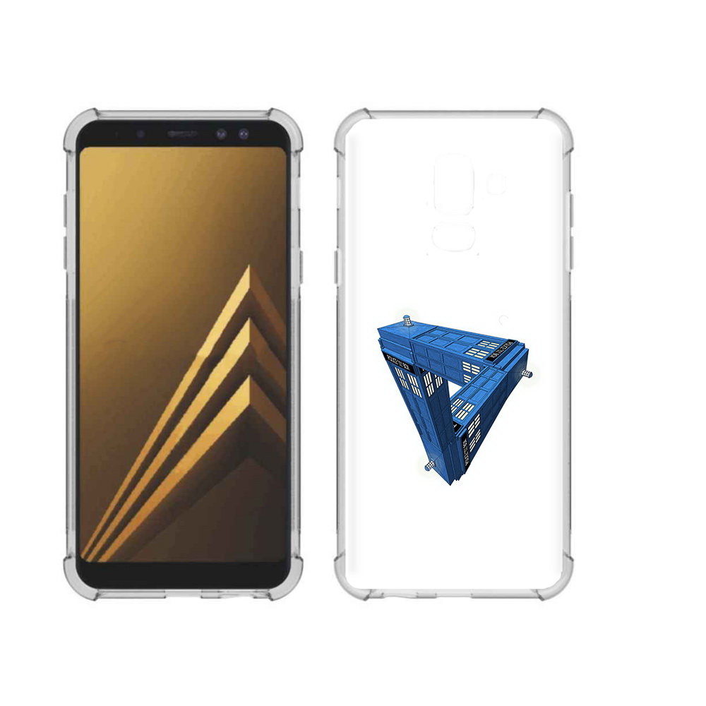Чехол MyPads Tocco для Samsung Galaxy A6+ (2018) головолока абстракция (PT111520.594.291)