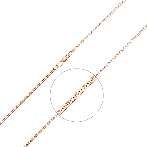 

Цепочка из красного золота 45 см PLATINA jewelry 21-4303-060-1110-17, 21-4303-060-1110-17_p