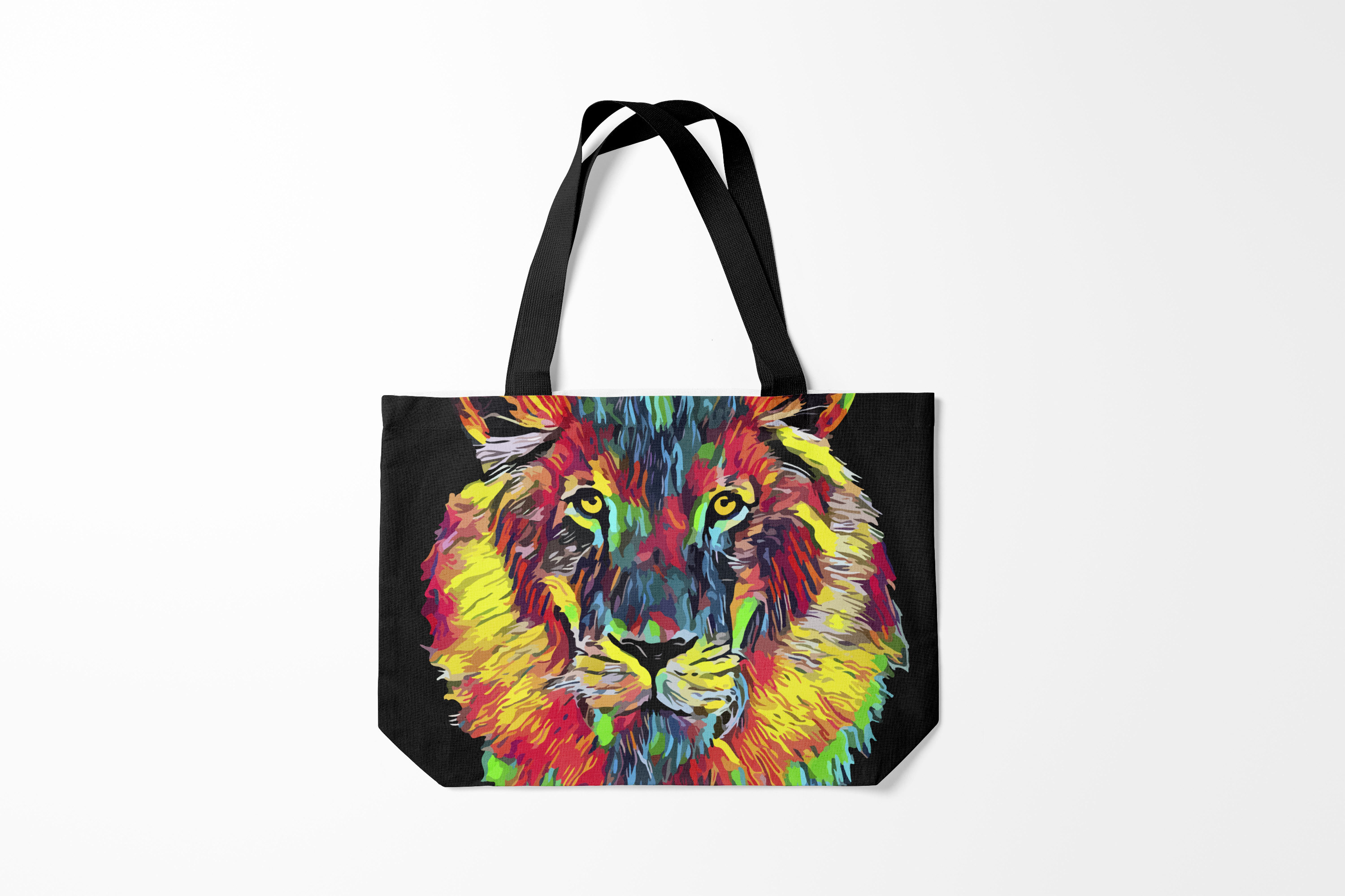 

Сумка шoппер унисекс Burnettie Крупные кошки Rainbow lion, разноцветный, Крупные кошки Rainbow lion