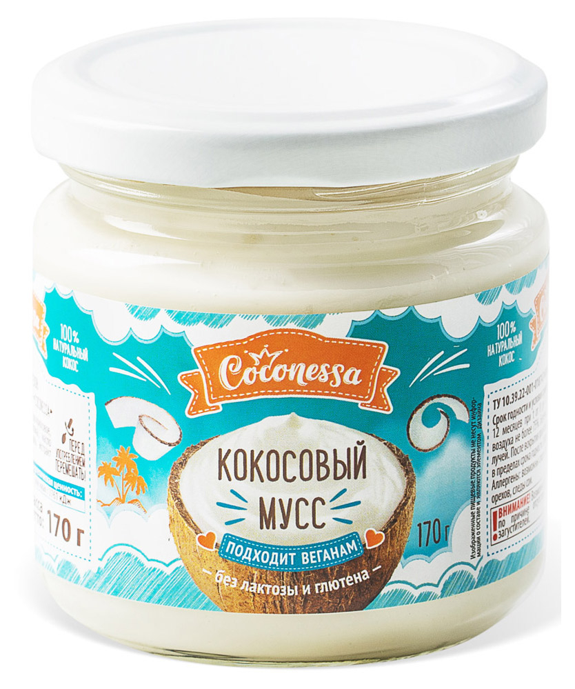 фото Паста coconessa мусс кокосовый 170 г