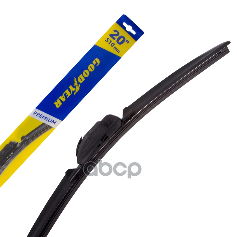 

Щетка стеклоочистителя 510 мм бескаркасная 1 шт Goodyear PREMIUM GY000440