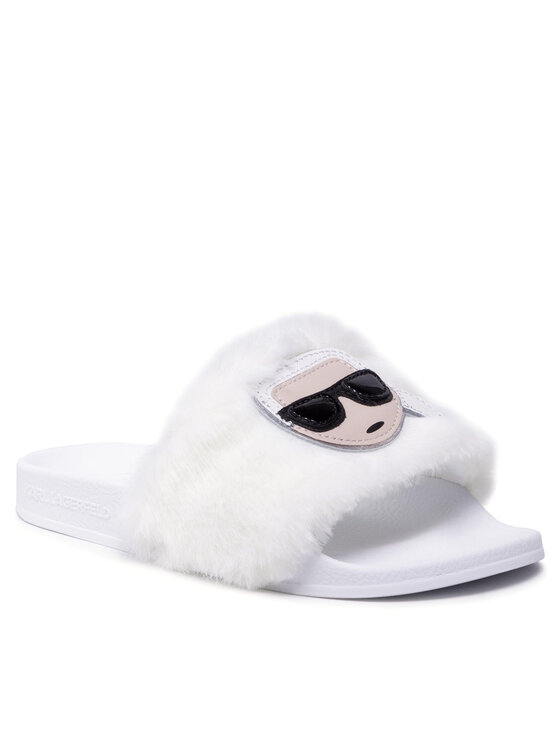 

Тапочки KL80911 KARL LAGERFELD белый 35 EU, KL80911