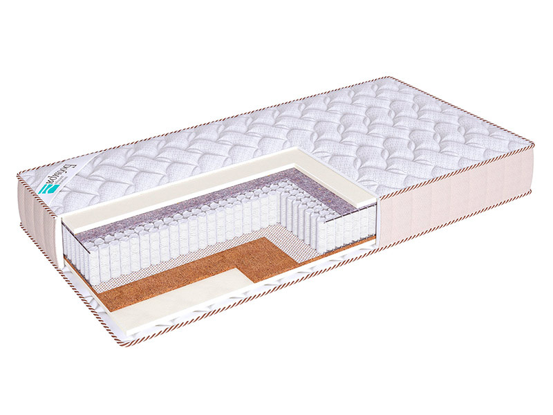 

Матрас ортопедический Доктор Бобырь A3 S1200 Roll 80х125 21 см, Белый, A3 S1200 Roll
