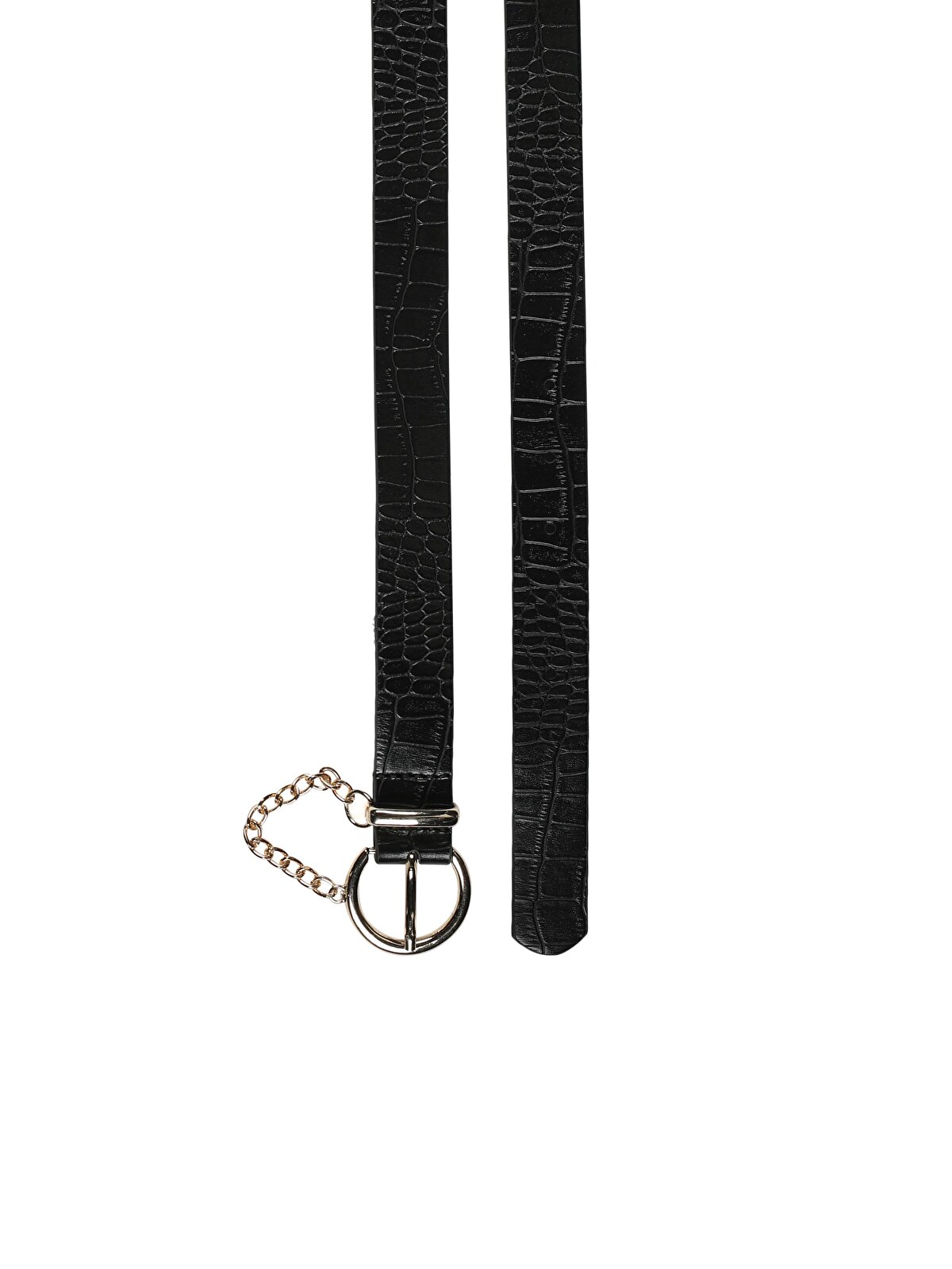 

Ремень женский Colins CL1051698 черный, 75 см, CL1051698