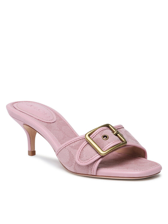 

Мюли Margot Canvas Sandal CA907 Coach Розовый 38 EU, Margot Canvas Sandal CA907