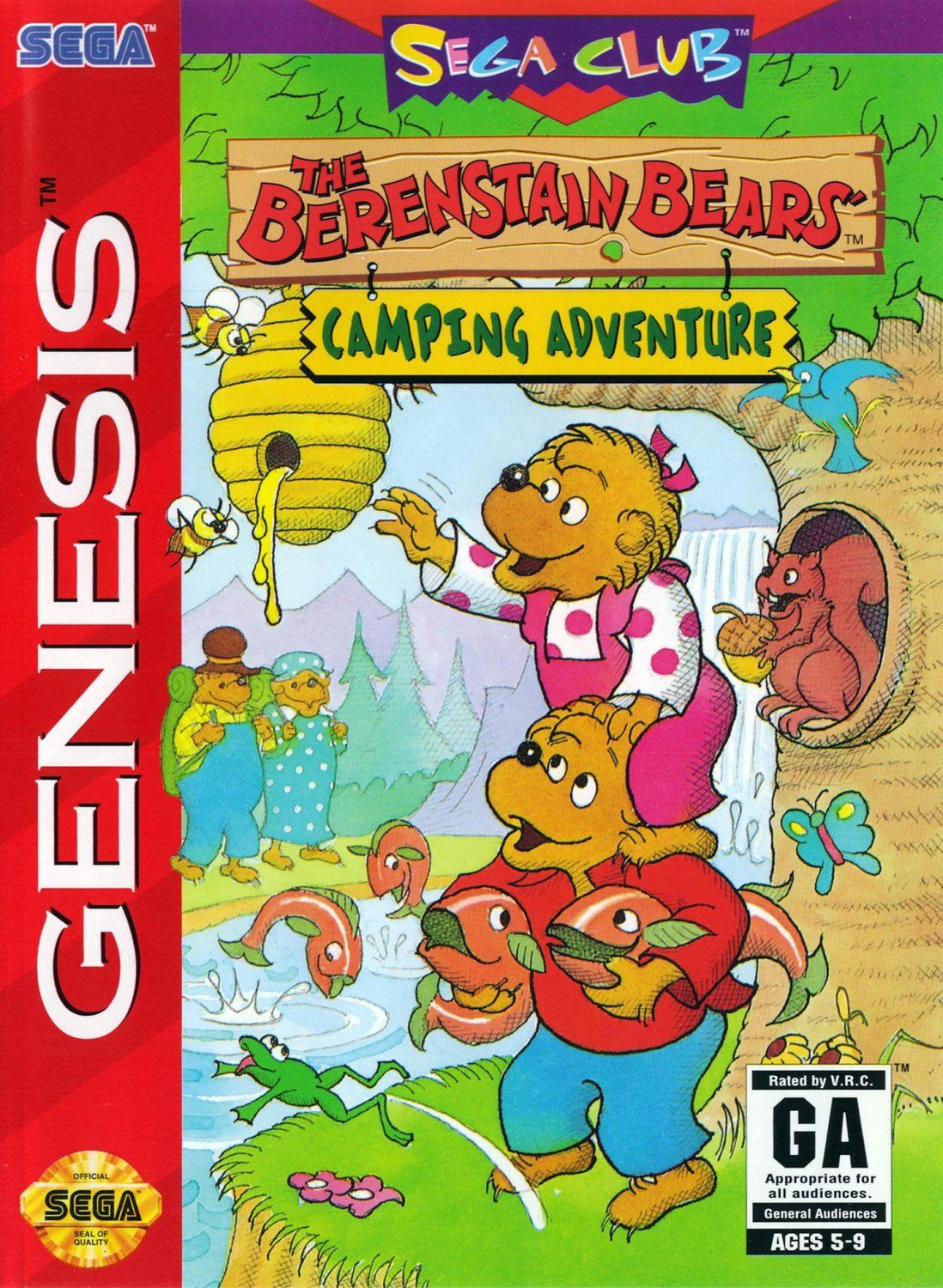 

Беренштайнские Медведи Приключения в кемпинге (Berenstain Bears Camping Adventure)(16 bit)
