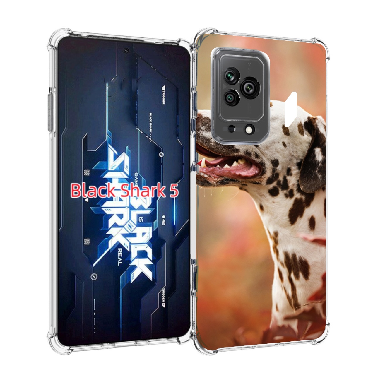 

Чехол MyPads далматин для Xiaomi Black Shark 5, Прозрачный, Tocco