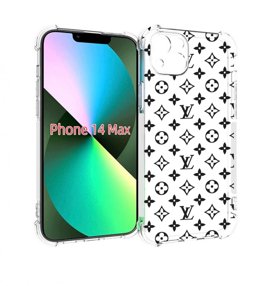 

Чехол MyPads стильный-принт-на для iPhone 14 Plus (6.7), Прозрачный, Tocco