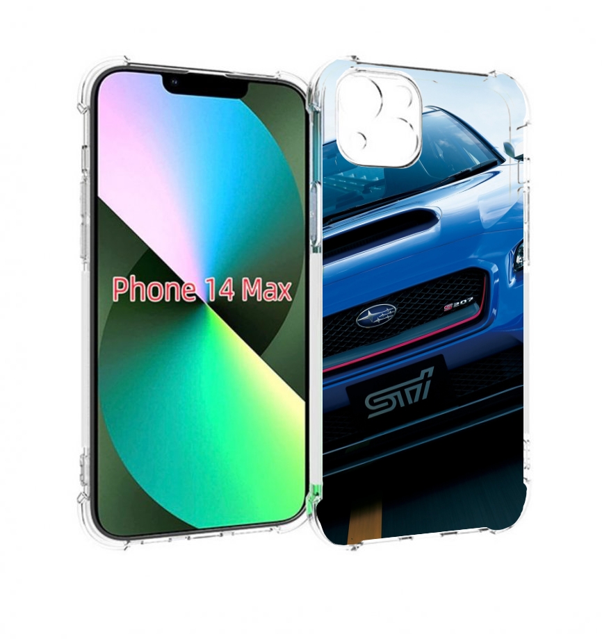 

Чехол MyPads subaru 2 для iPhone 14 Plus (6.7), Прозрачный, Tocco