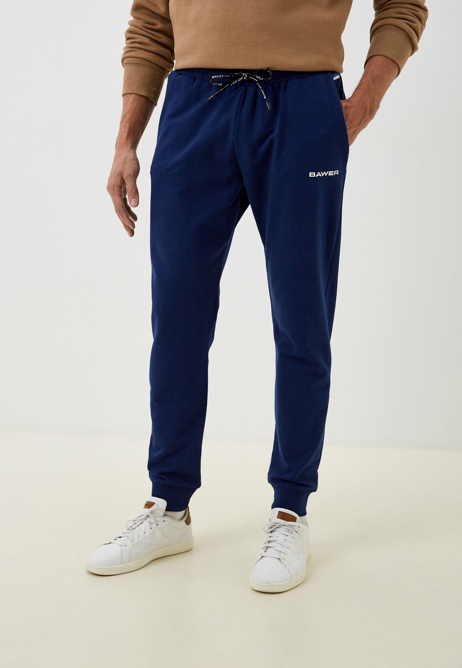 

Спортивные брюки мужские BAWER WB016 синие 3XL, Синий, WB016
