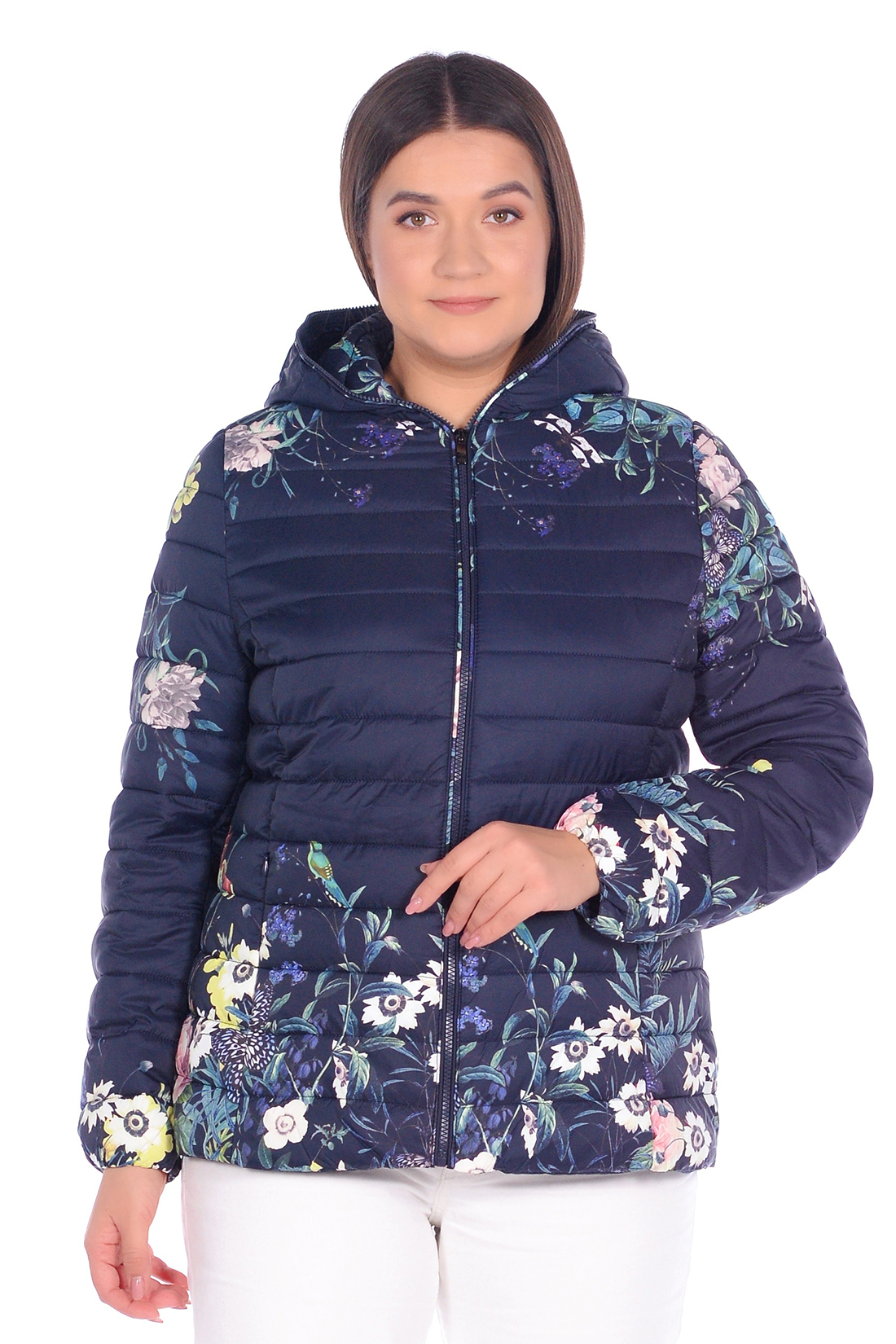 

Куртка женская Z-one z-one K016175 синяя 48 EU, z-one K016175