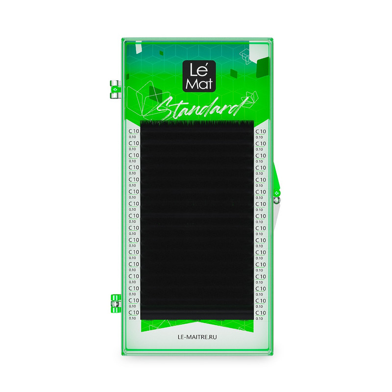 

Ресницы для наращивания Le Maitre "Standard" микс C 0.07 MIX 6-13 mm, Черный, LE-STB16C007